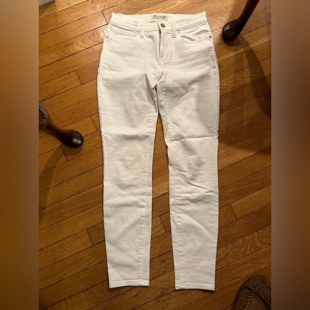 Madewell SKINNY Jean White
